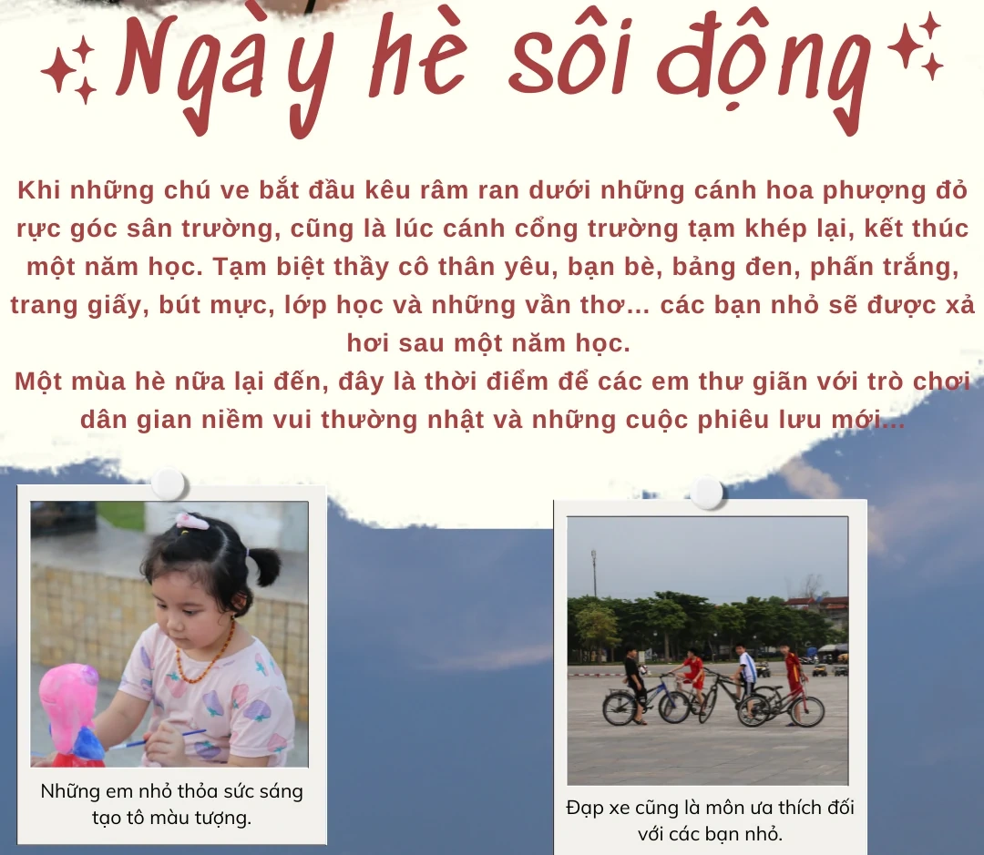 Ngày hè sôi động