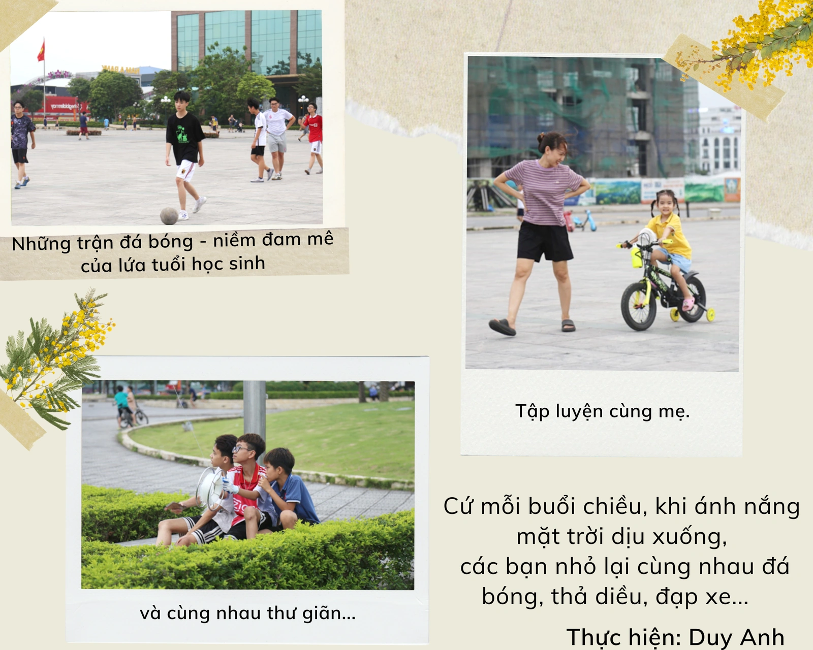 Ngày hè sôi động