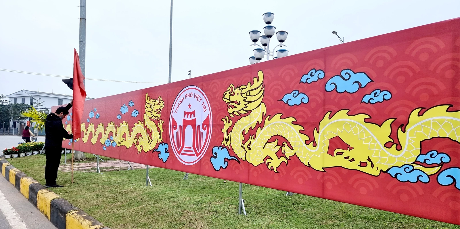 Jubilant activities to celebrate the Party and celebrate the Year of the Dragon 2024