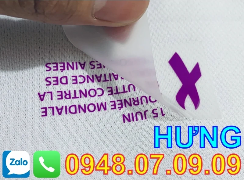 Tăng hiệu quả quảng cáo với nhãn ép nhiệt Hưng Thanh