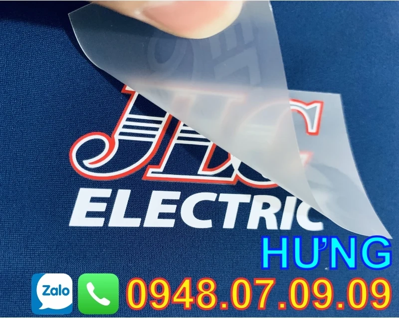 Tăng hiệu quả quảng cáo với nhãn ép nhiệt Hưng Thanh