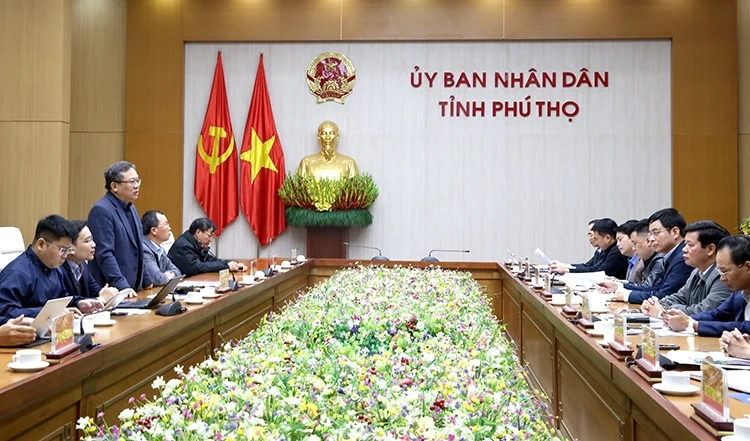 Tăng cường công tác phối hợp triển khai Dự án Đường dây 500kV Lào Cai - Vĩnh Yên