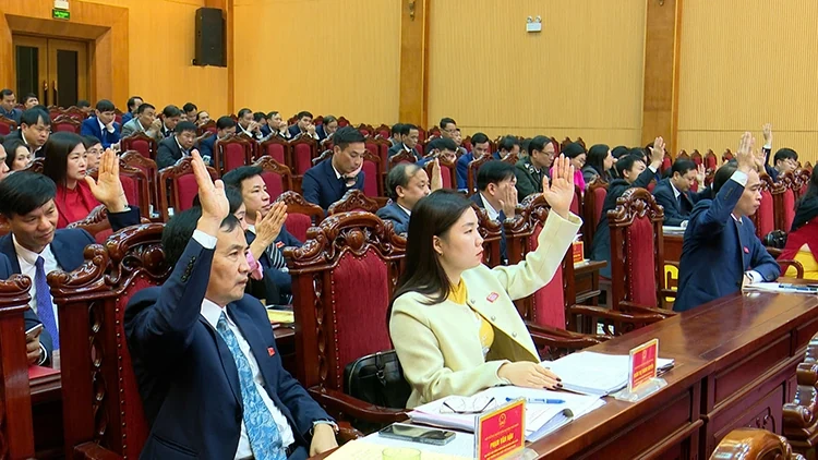 Kỳ họp thứ Chín, HĐND huyện Phù Ninh khóa XXIII