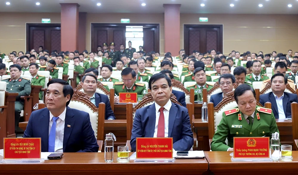 Công an tỉnh triển khai nhiệm vụ năm 2025