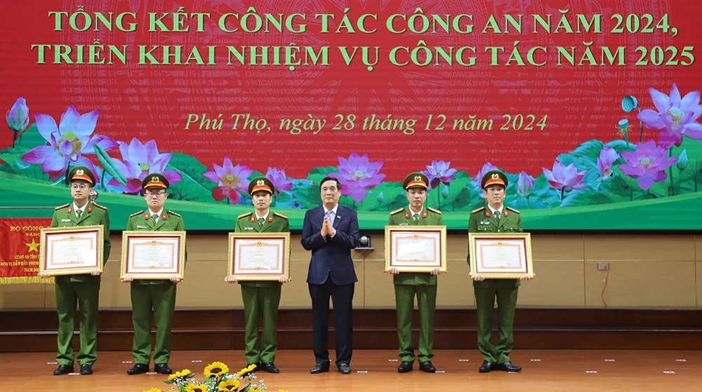 Công an tỉnh triển khai nhiệm vụ năm 2025