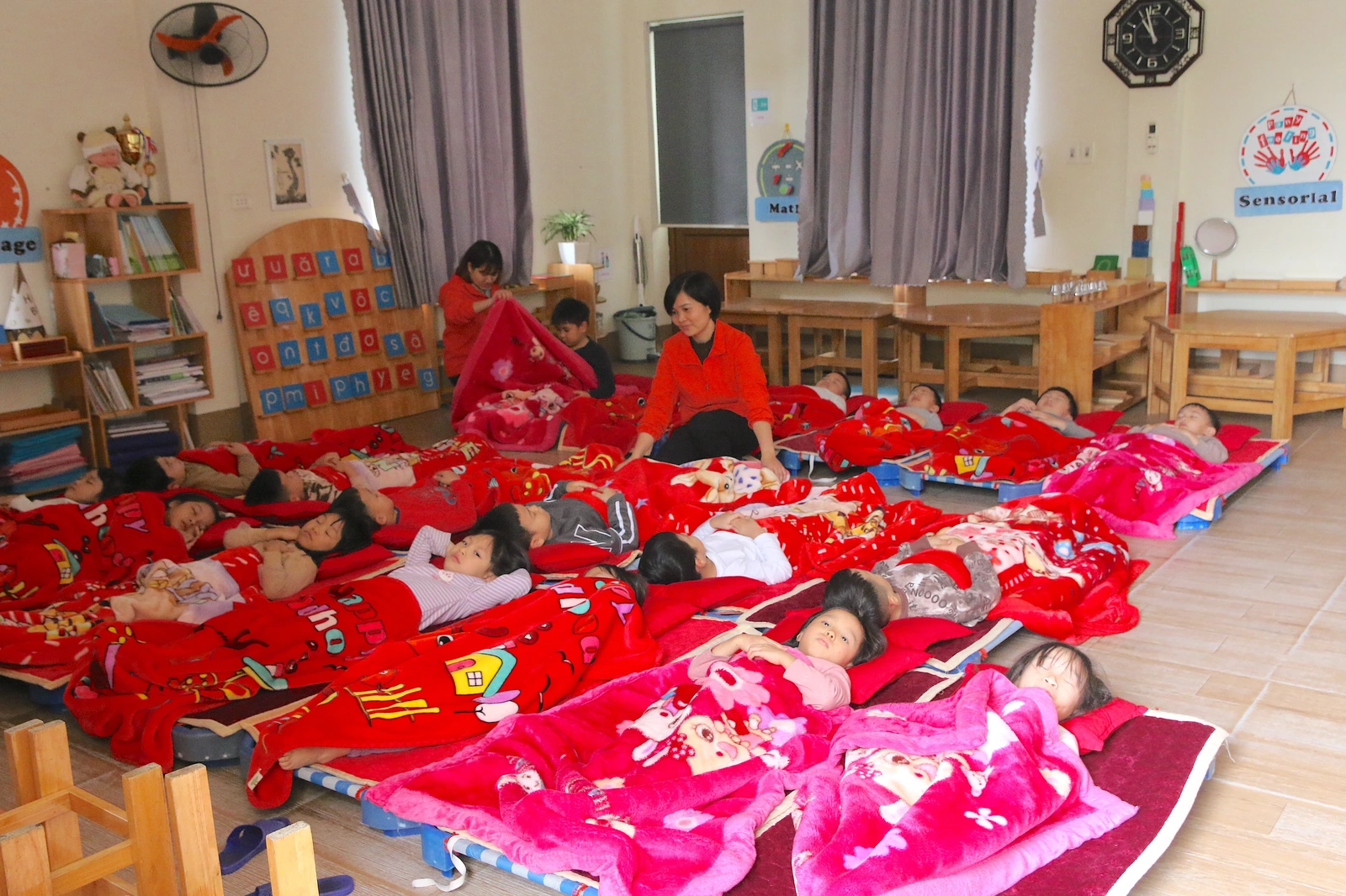 Đảm bảo sức khoẻ học sinh trong mùa lạnh