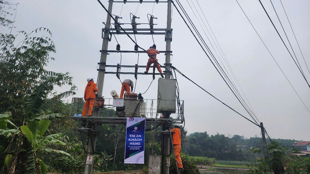 Điện lực Thanh Ba triển khai thực hiện tháng tri ân khách hàng năm 2024