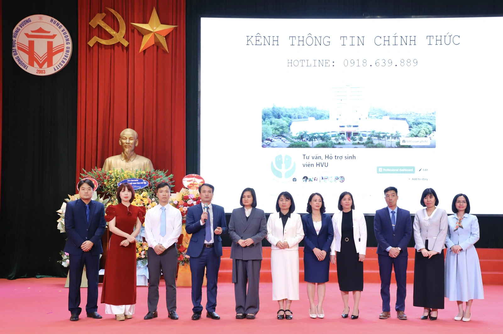 Trường Đại học Hùng Vương kỷ niệm 75 năm Ngày truyền thống học sinh, sinh viên Việt Nam