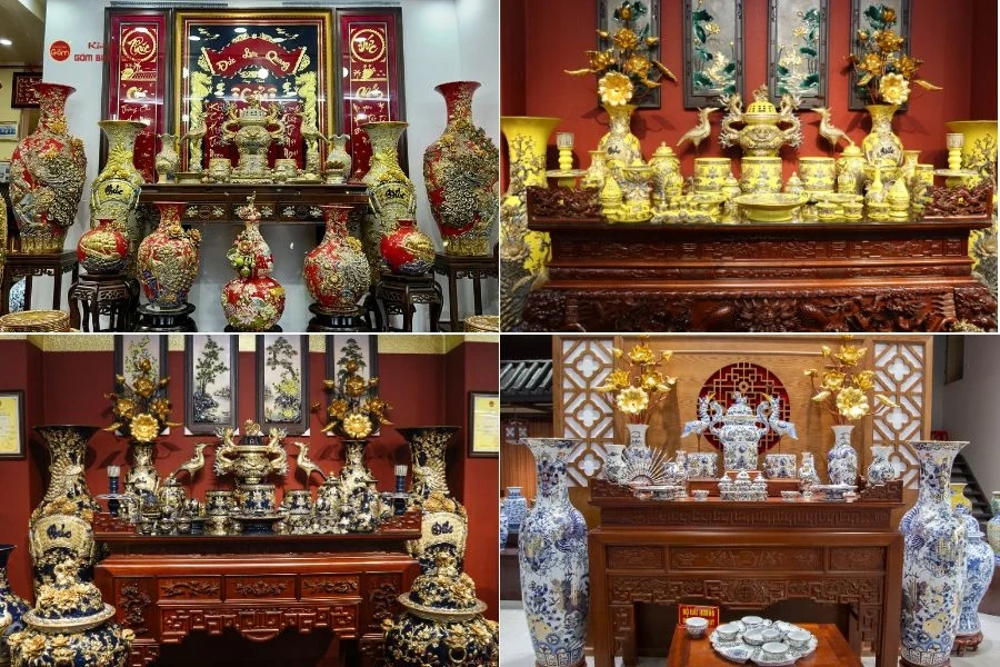 Không Gian Gốm Bát Tràng - Điểm nhấn nghệ thuật trong không gian sống