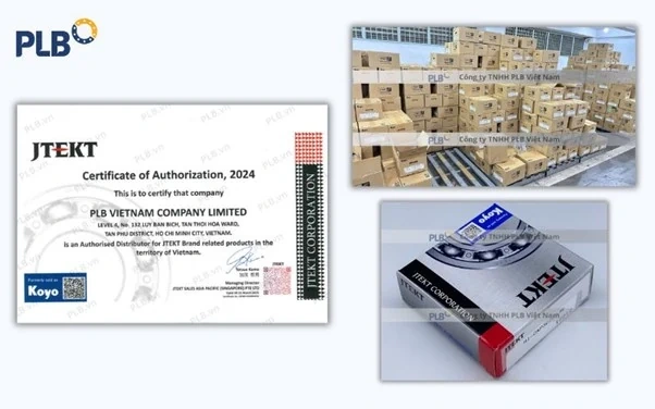 Cách mua vòng bi JTEKT chính hãng tại PLB Việt Nam