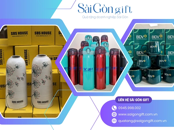 Quà tặng Sài Gòn Gift - Giải pháp quà tặng in logo chuyên nghiệp cho doanh nghiệp tại TP. Hồ Chí Minh