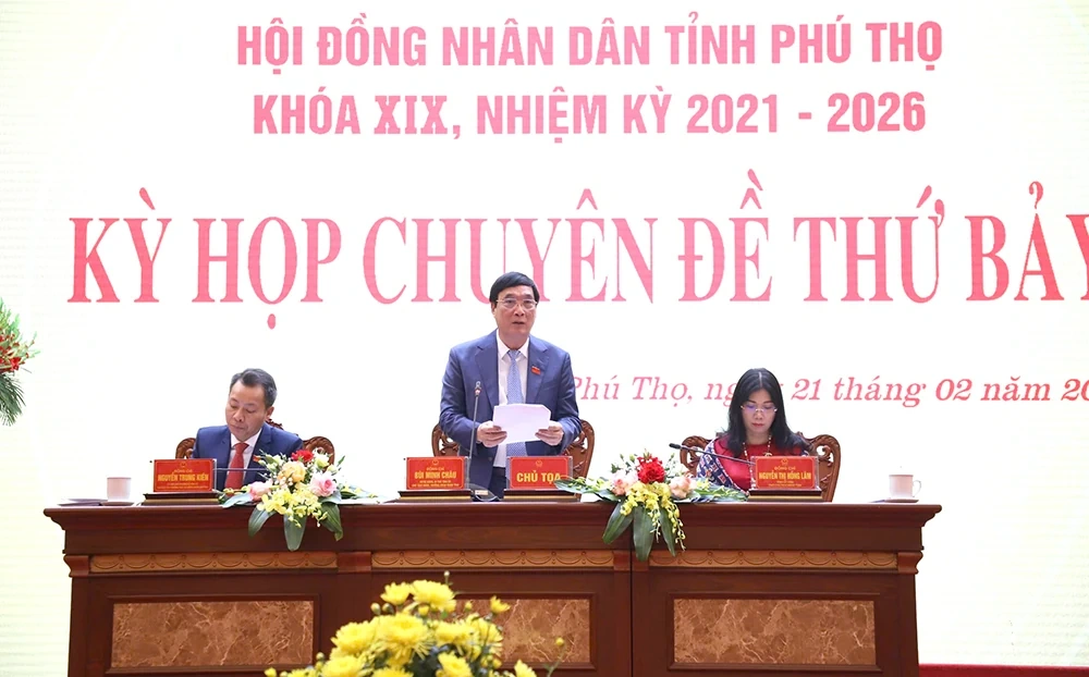 Kỳ họp chuyên đề thứ Bảy - HĐND tỉnh khoá XIX