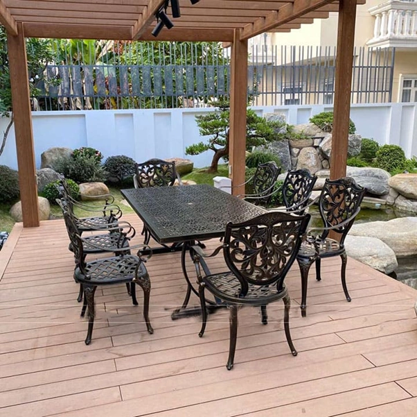 Bàn ghế sân vườn - Điểm nhấn tinh tế cho không gian ngoài trời