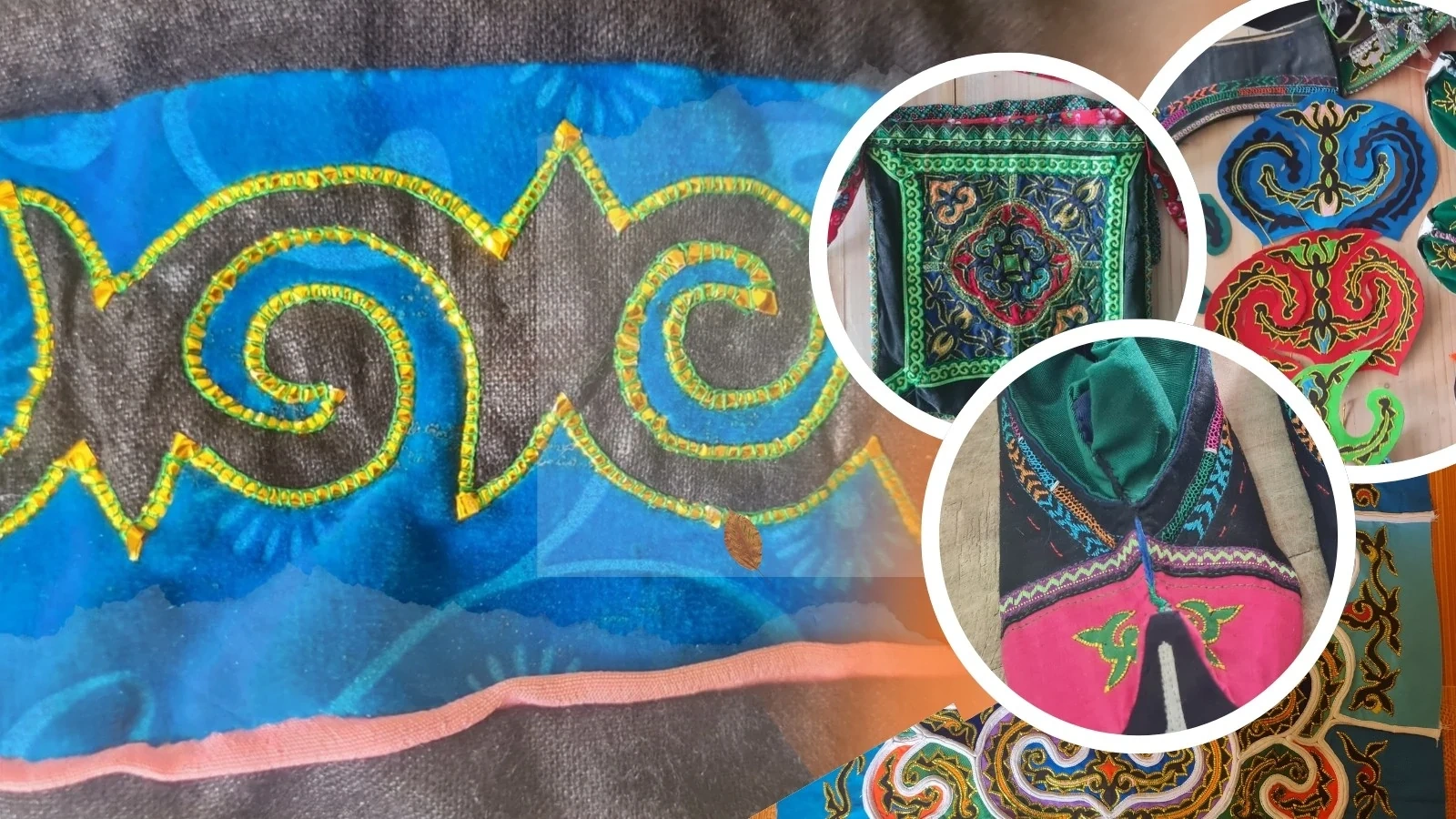 Hoa văn phượng hoàng trên trang phục của người Nùng Dín