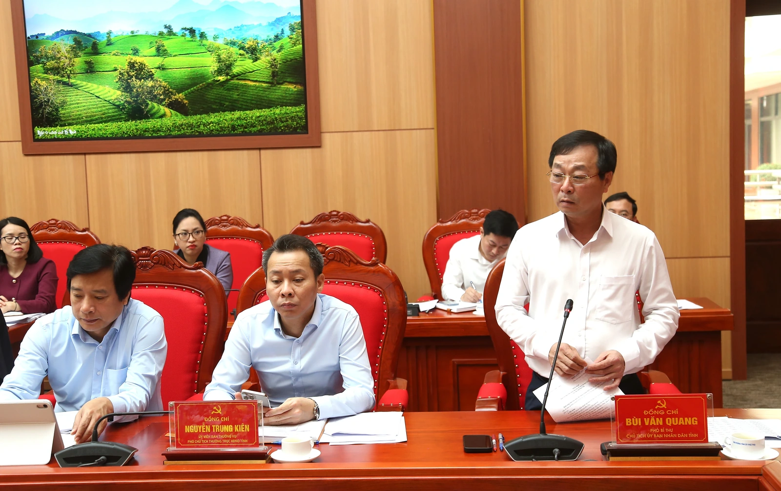 Họp Ban chỉ đạo thực hiện sắp xếp, tổ chức lại đơn vị hành chính các cấp tỉnh Phú Thọ