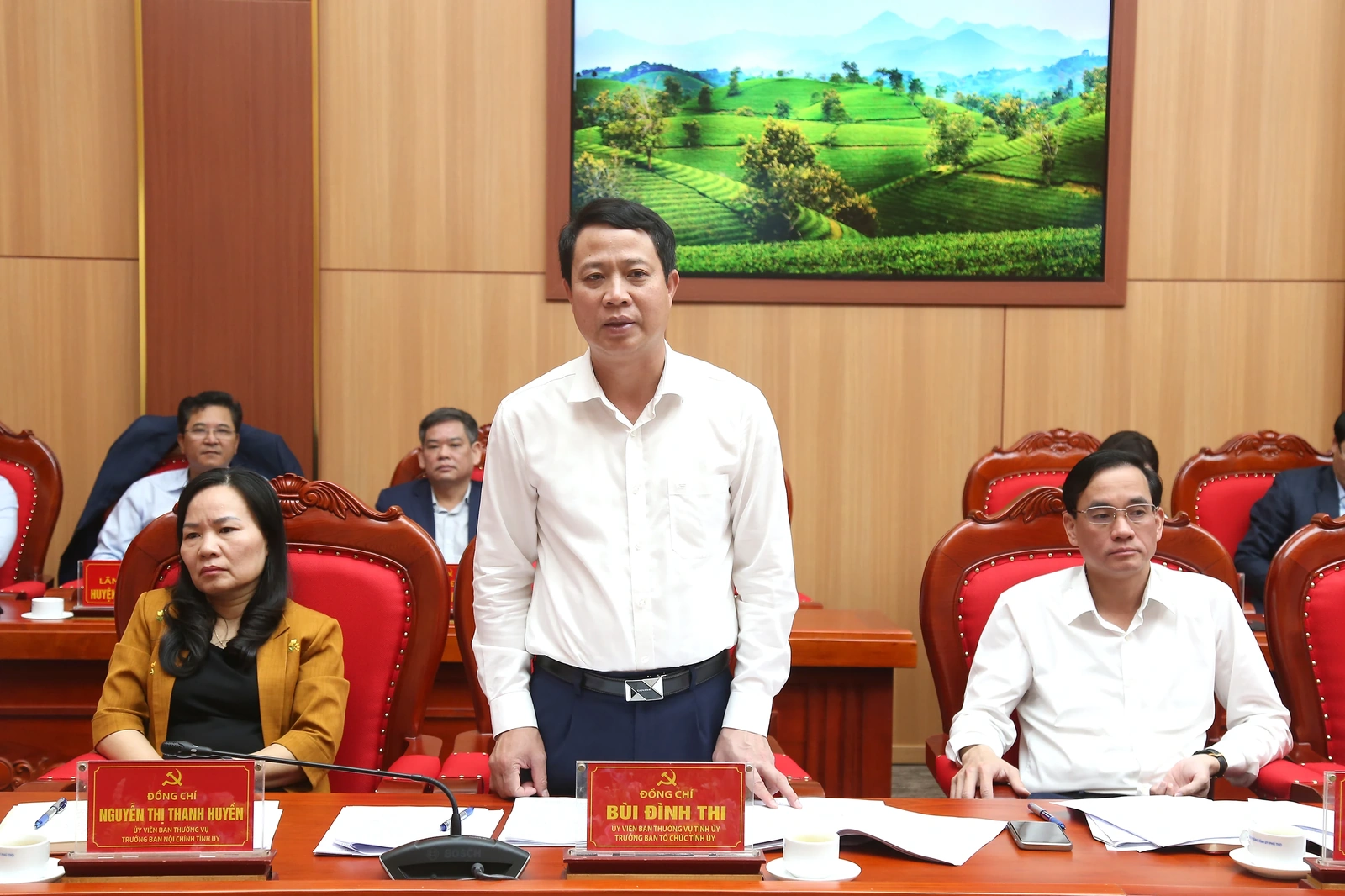 Họp Ban chỉ đạo thực hiện sắp xếp, tổ chức lại đơn vị hành chính các cấp tỉnh Phú Thọ