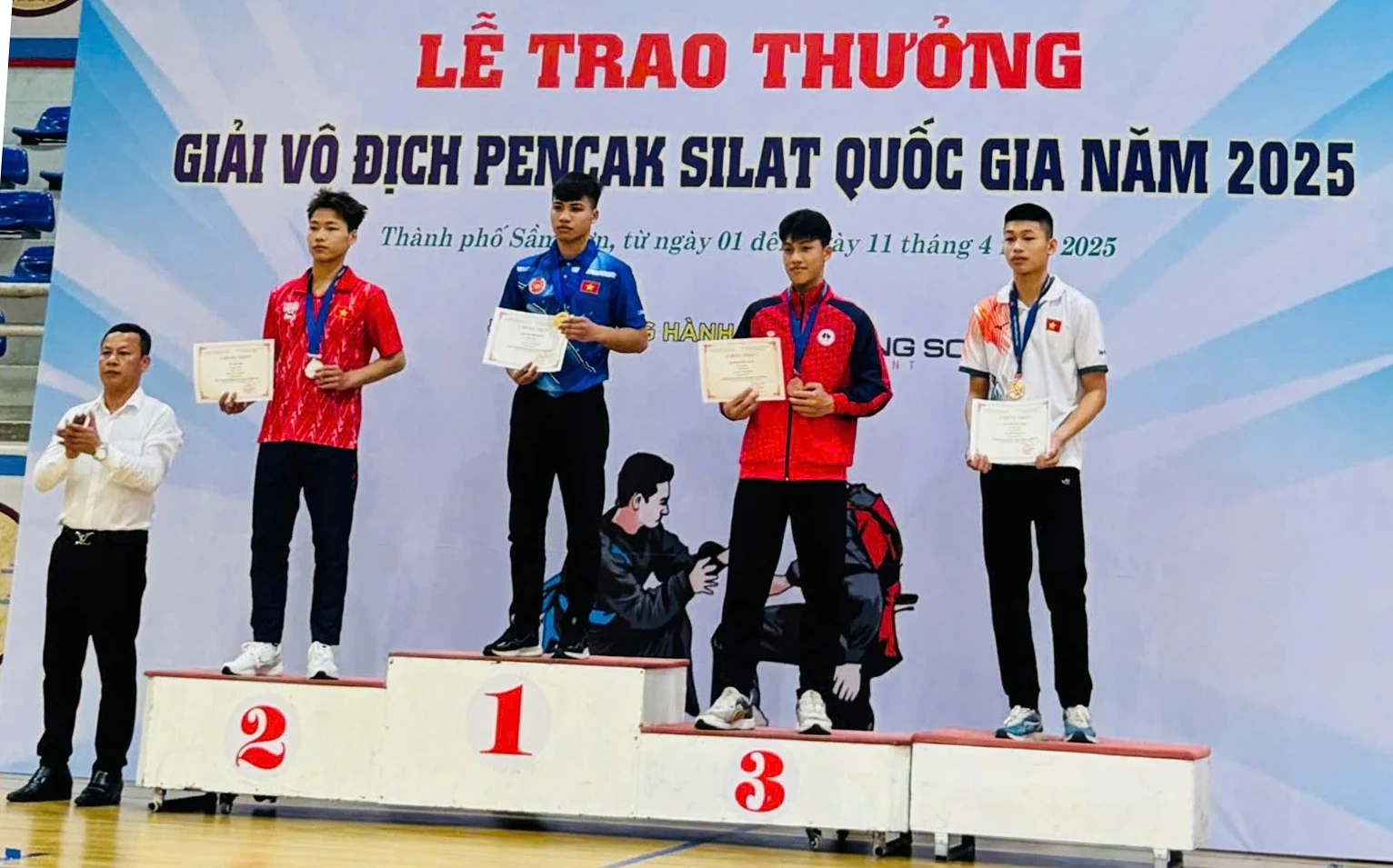 Phú Thọ giành 3 Huy chương Vàng tại Giải Vô địch Pencak Silat Quốc gia 2025