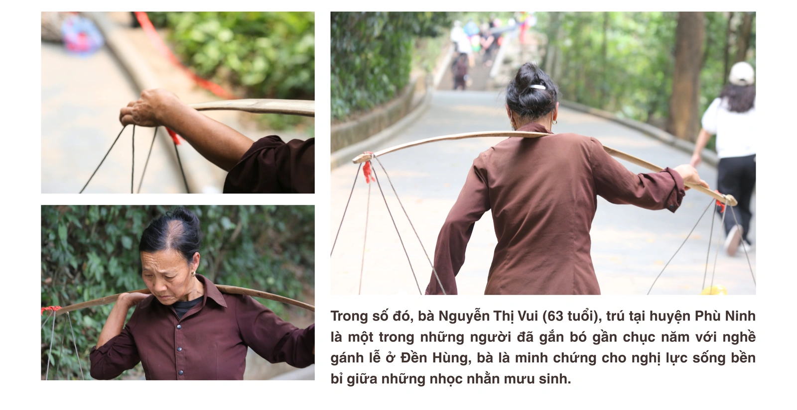 Gánh lễ lên Đền