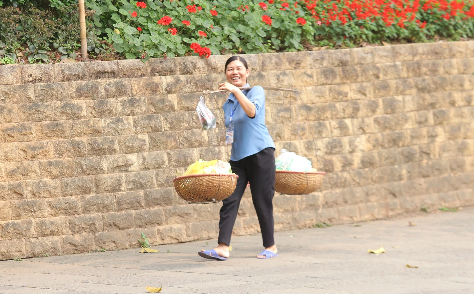 Gánh lễ lên Đền