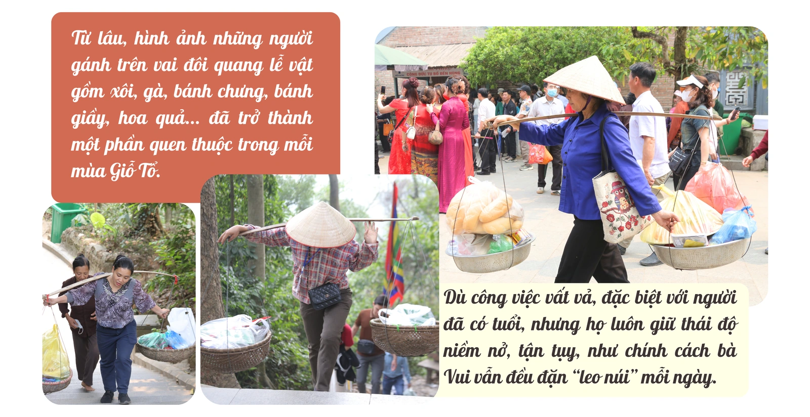 Gánh lễ lên Đền