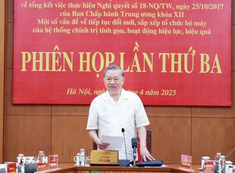 Tổng Bí thư: Phải đảm bảo hoạt động thông suốt trước, trong và sau sắp xếp