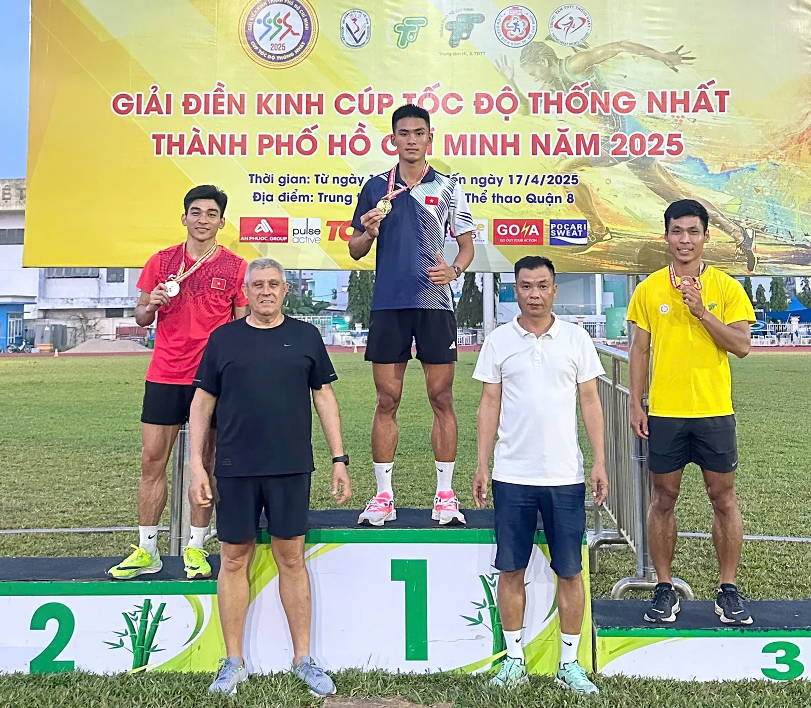 VĐV Phú Thọ giành “Cú đúp vàng” tại Cúp Tốc độ Thống Nhất thành phố Hồ Chí Minh