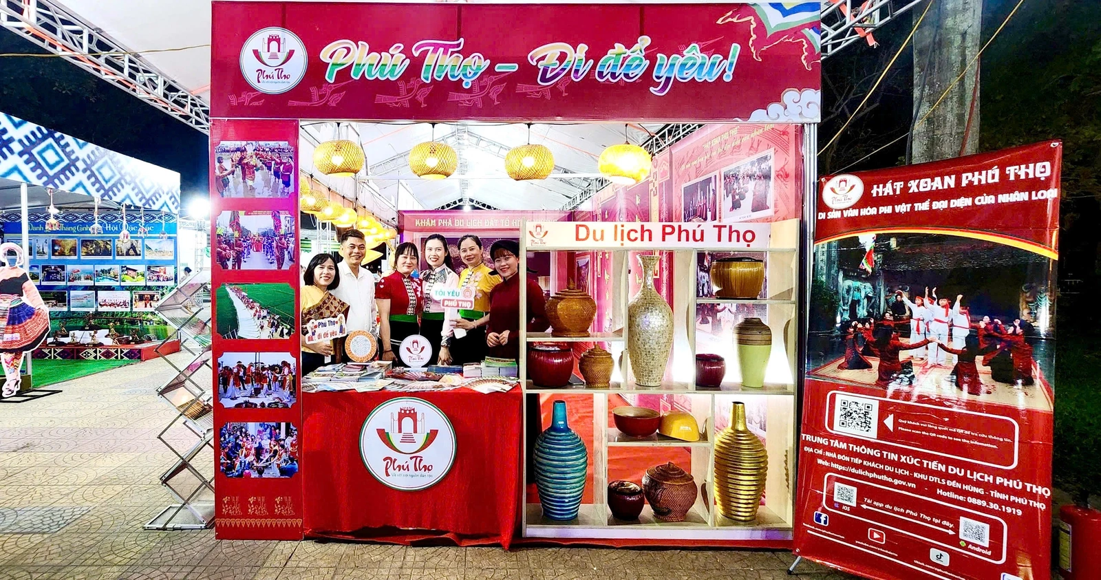 Phú Thọ tham gia triển lãm “Không gian du lịch, di sản văn hoá, danh thắng và sản phẩm thủ công truyền thống”