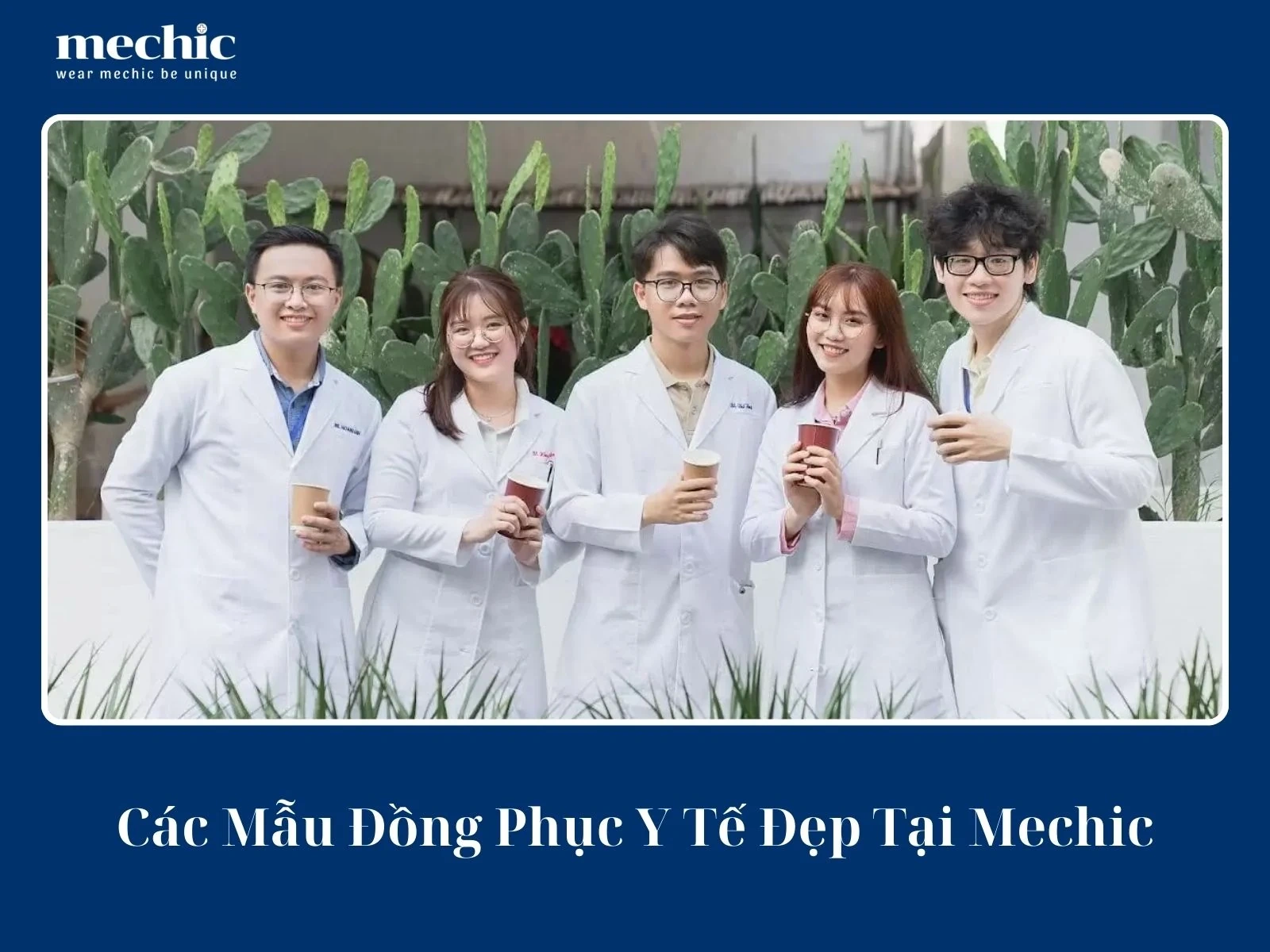 Các mẫu đồng phục y tế đẹp tại MECHIC