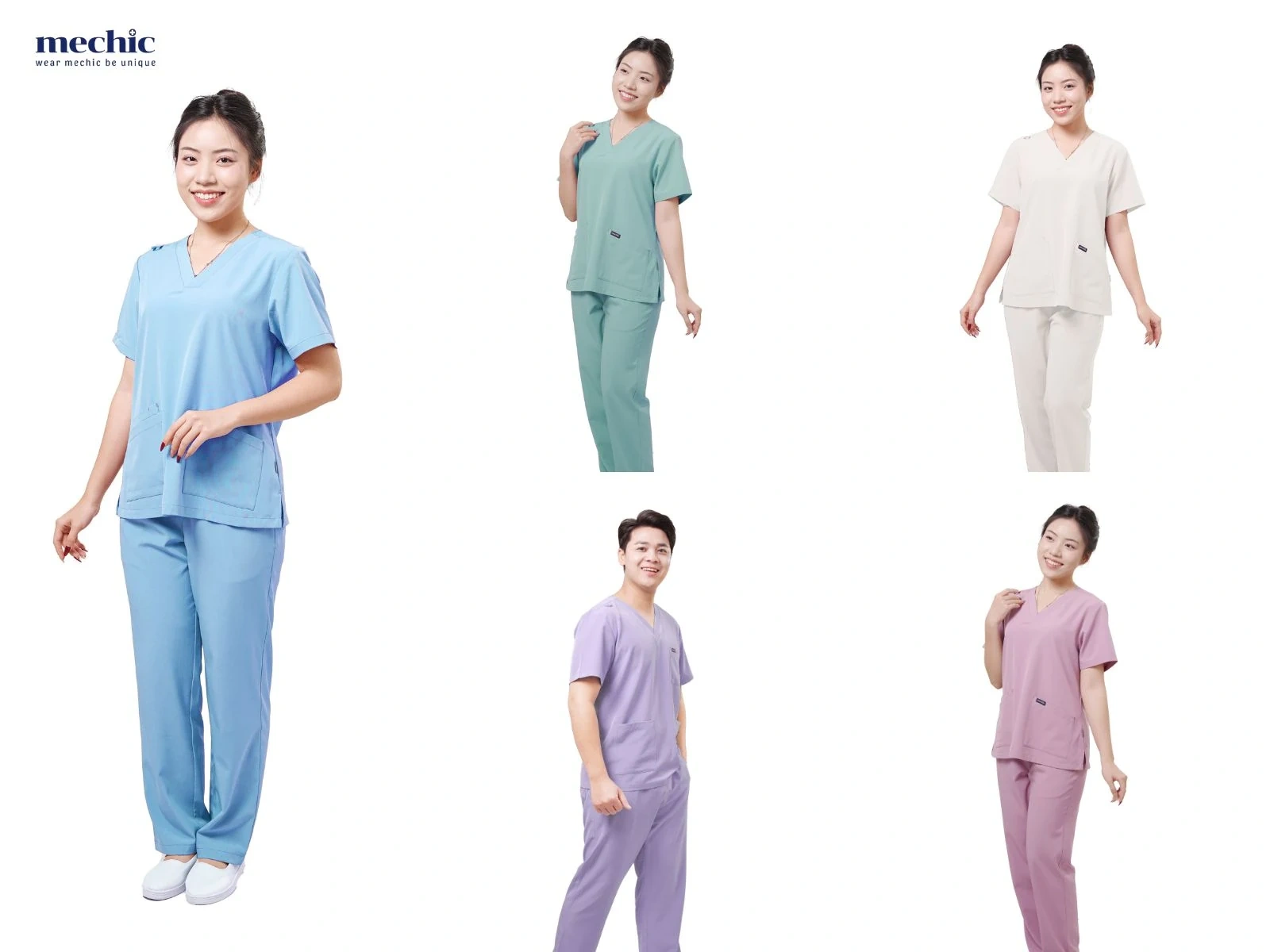 Các mẫu đồng phục y tế đẹp tại MECHIC