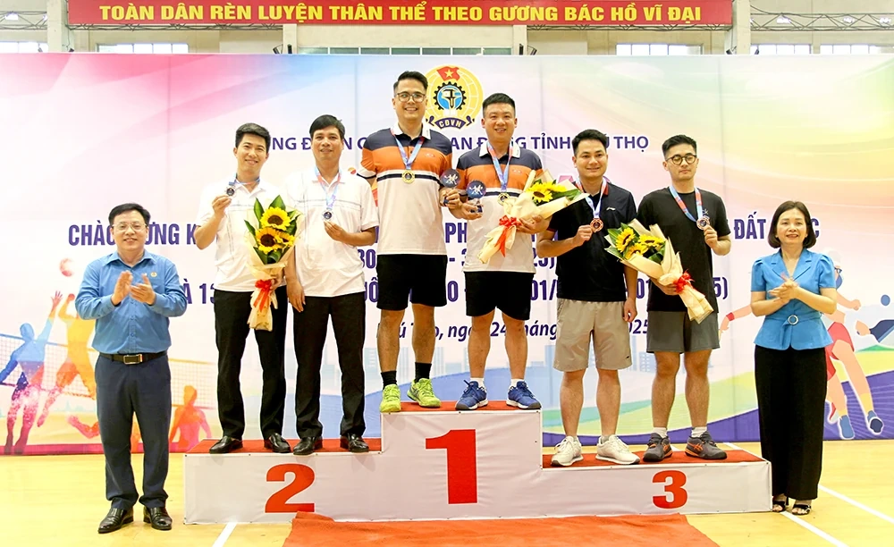 Giải thể thao Công đoàn các cơ quan Đảng tỉnh