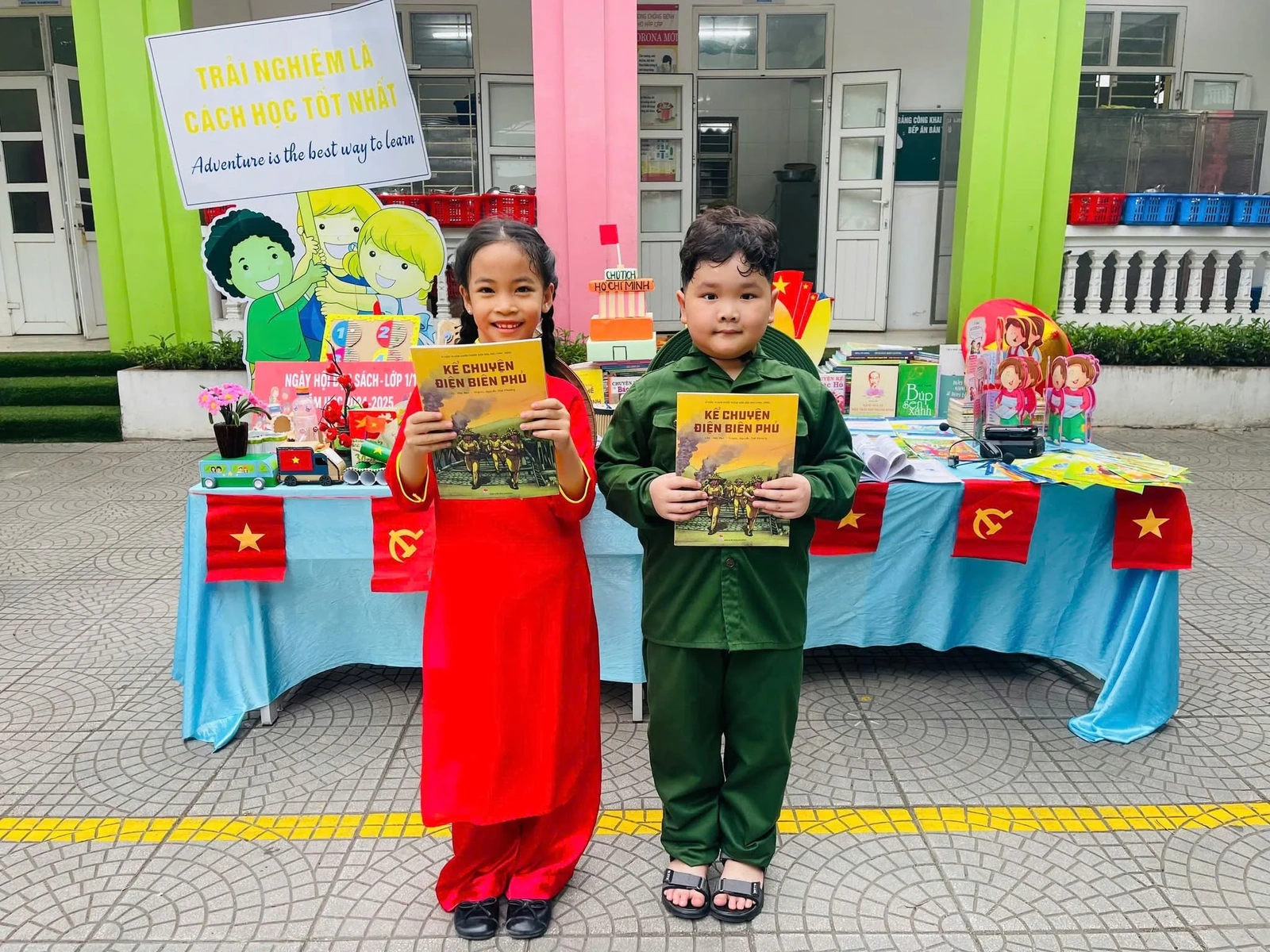 Các trường học sôi nổi hưởng ứng Ngày Sách và Văn hóa đọc Việt Nam