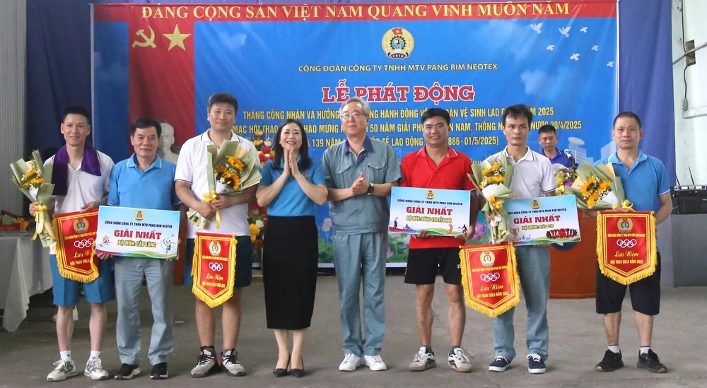 Hội thao công nhân lao động Công ty TNHH MTV Pangrim Neotex