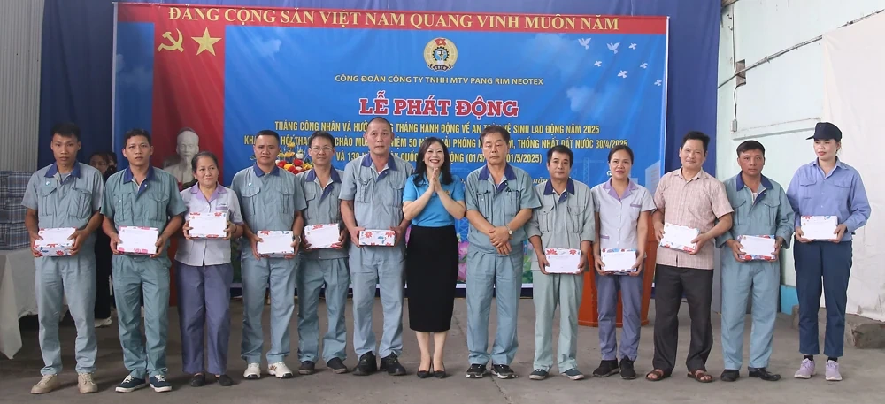 Hội thao công nhân lao động Công ty TNHH MTV Pangrim Neotex