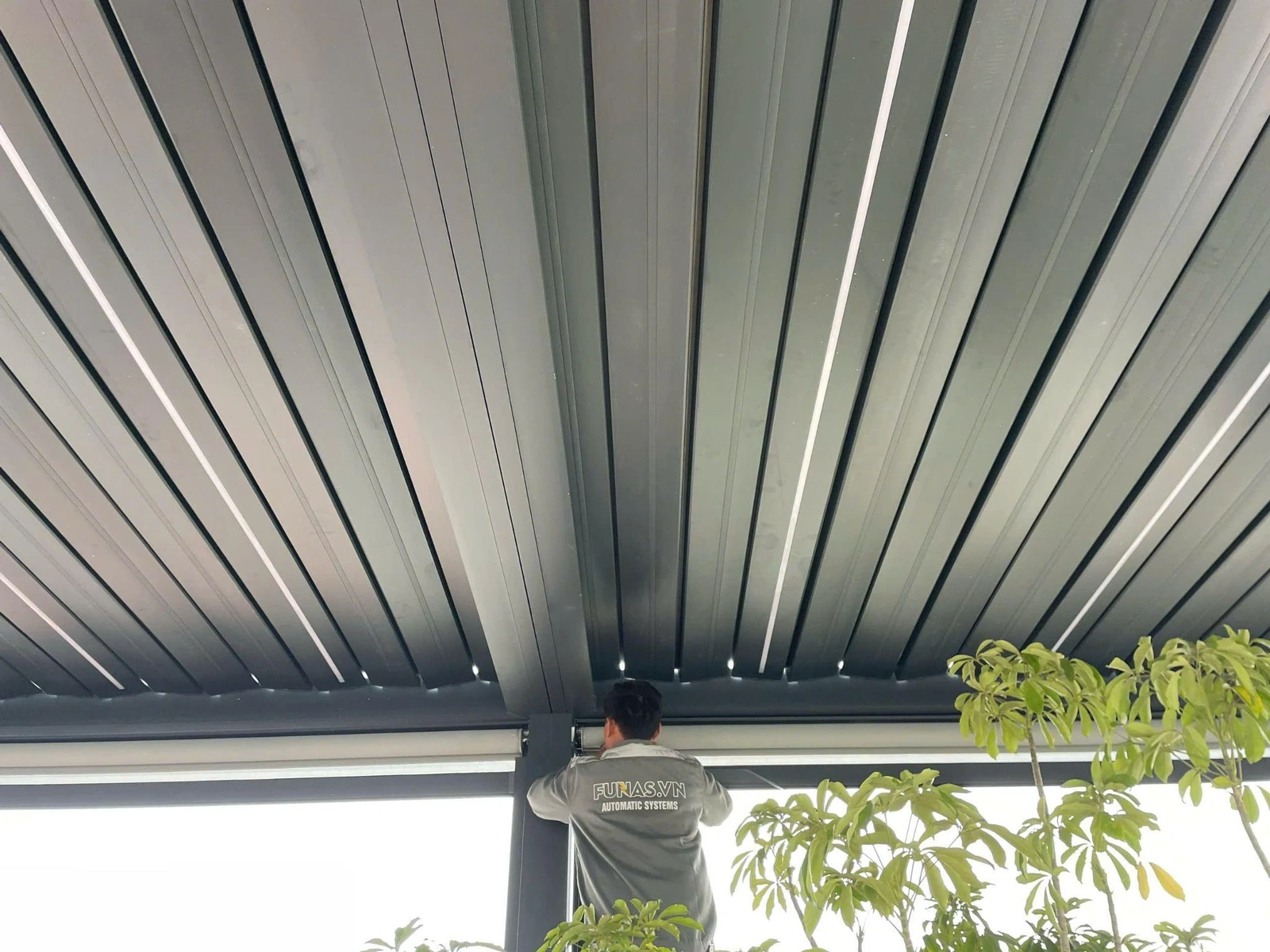 Funas Smart Life Chuyên Lắp Đặt Mái Che Pergola Tự Động Giá Tốt, Uy Tín Trên Toàn Quốc
