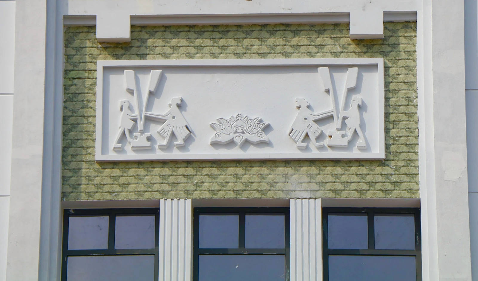 Cận cảnh các hạng mục đang dần hoàn thiện của Nhà Văn hóa nghệ thuật tỉnh