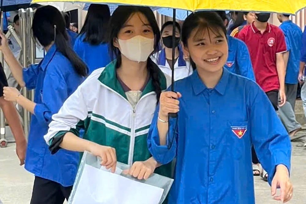 Đề thi tiếng Anh lớp 10 phân hóa tốt thí sinh