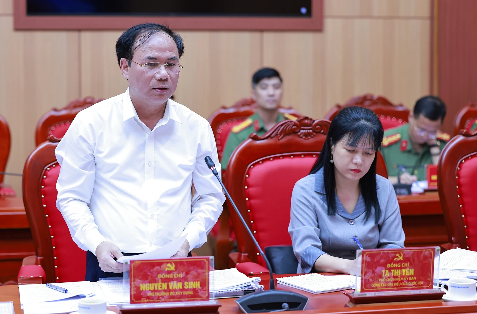 Bộ trưởng Bộ Công an Lương Tam Quang làm việc với Ban Thường vụ Tỉnh ủy Phú Thọ, Vĩnh Phúc, Hòa Bình