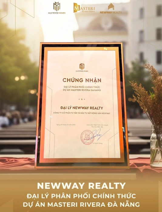 Newway Realty chính thức phân phối dự án Masteri Rivera Danang