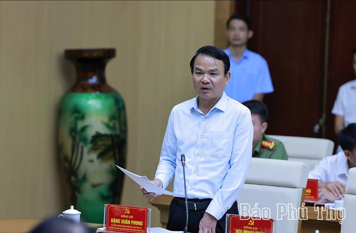 Tổng Bí thư Tô Lâm làm việc với Ban Thường vụ Tỉnh ủy Phú Thọ, Vĩnh Phúc, Hòa Bình