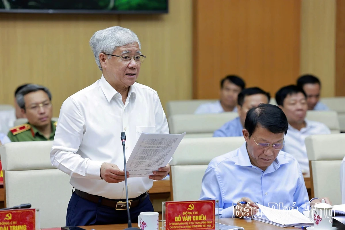 Tổng Bí thư Tô Lâm làm việc với Ban Thường vụ Tỉnh ủy Phú Thọ, Vĩnh Phúc, Hòa Bình