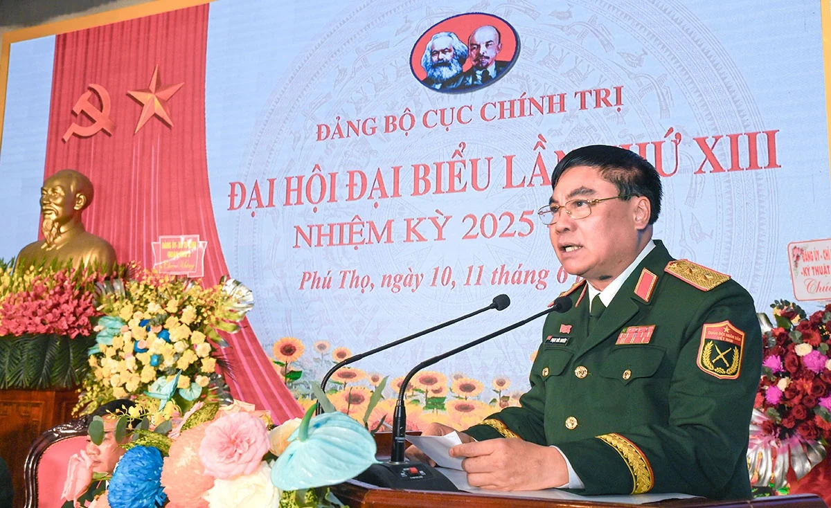 Đại hội Đảng bộ Cục Chính trị Quân khu 2 lần thứ XIII, nhiệm kỳ 2025-2030