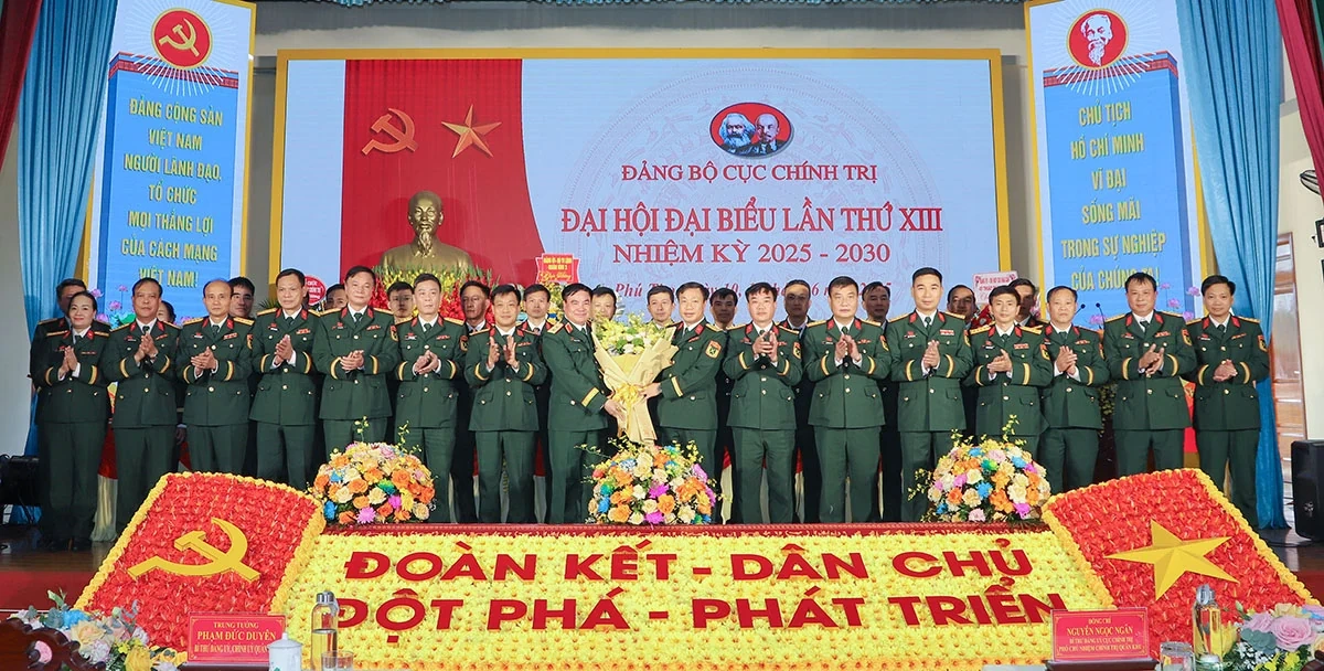 Đại hội Đảng bộ Cục Chính trị Quân khu 2 lần thứ XIII, nhiệm kỳ 2025-2030