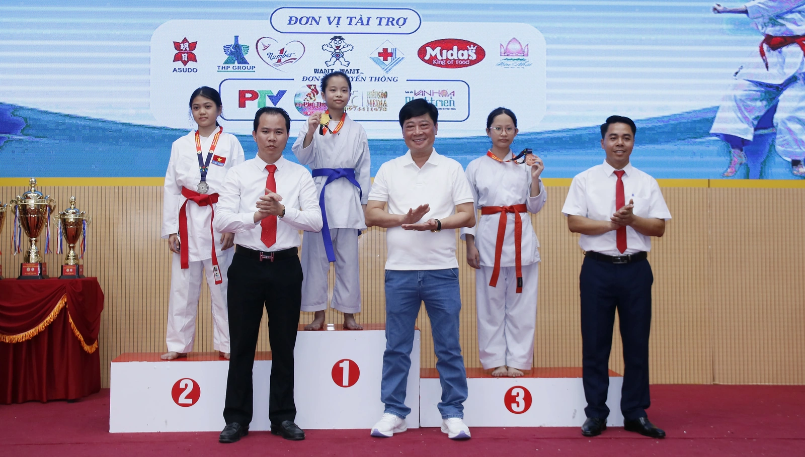 980 VĐV tham dự Giải Vô địch Cúp Karate Phú Thọ mở rộng năm 2025