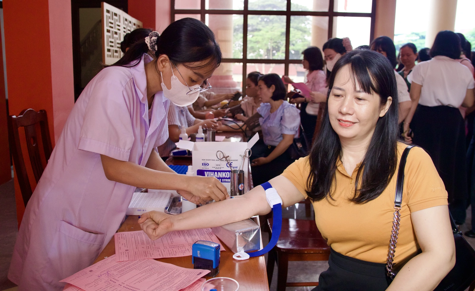 Ngày hội hiến máu “Giọt hồng thành phố Ngã ba sông năm 2025”