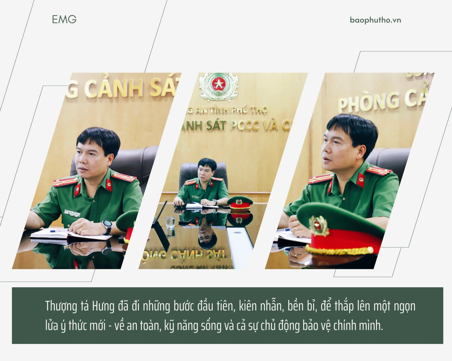 Người đưa “trường chữa cháy, cứu hộ” về Phú Thọ