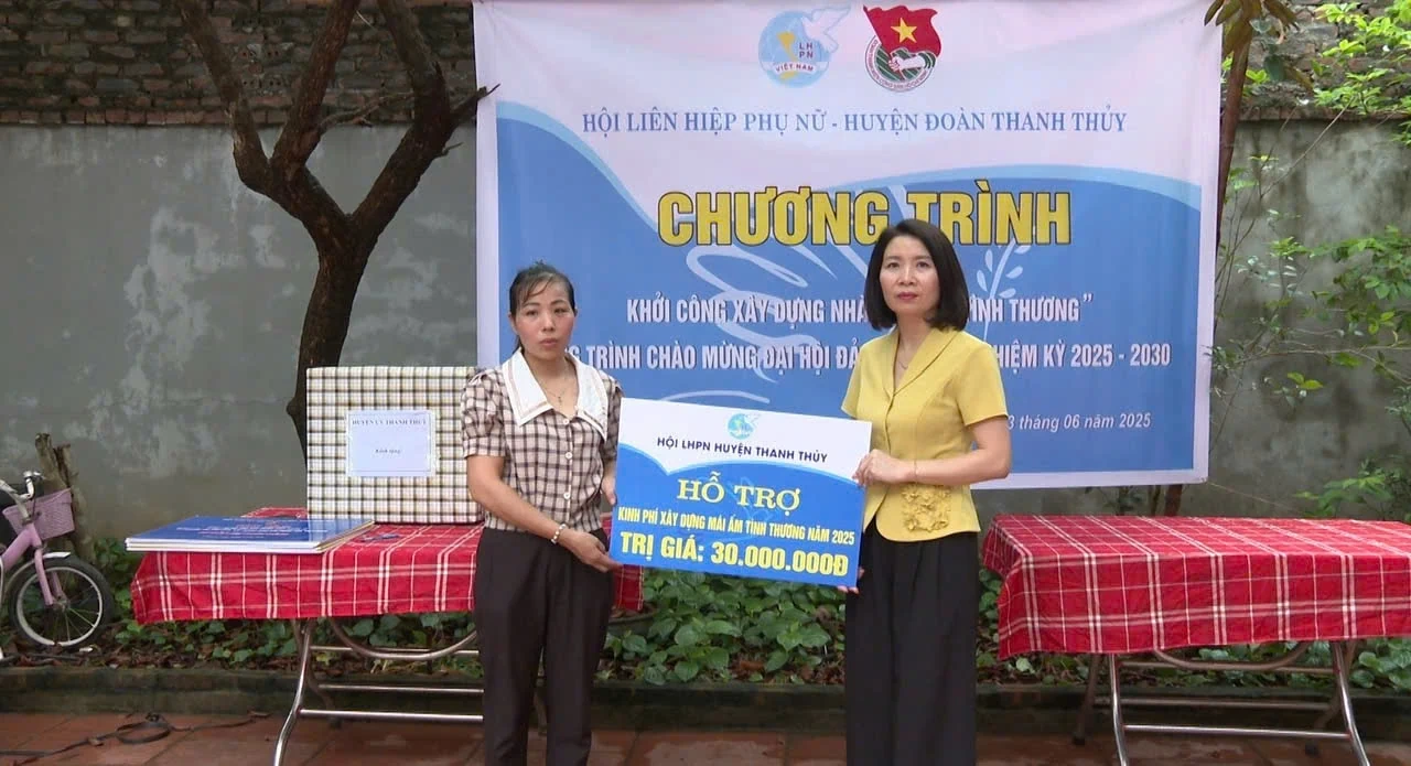 Khởi công xây dựng nhà mái ấm tình thương cho hội viên