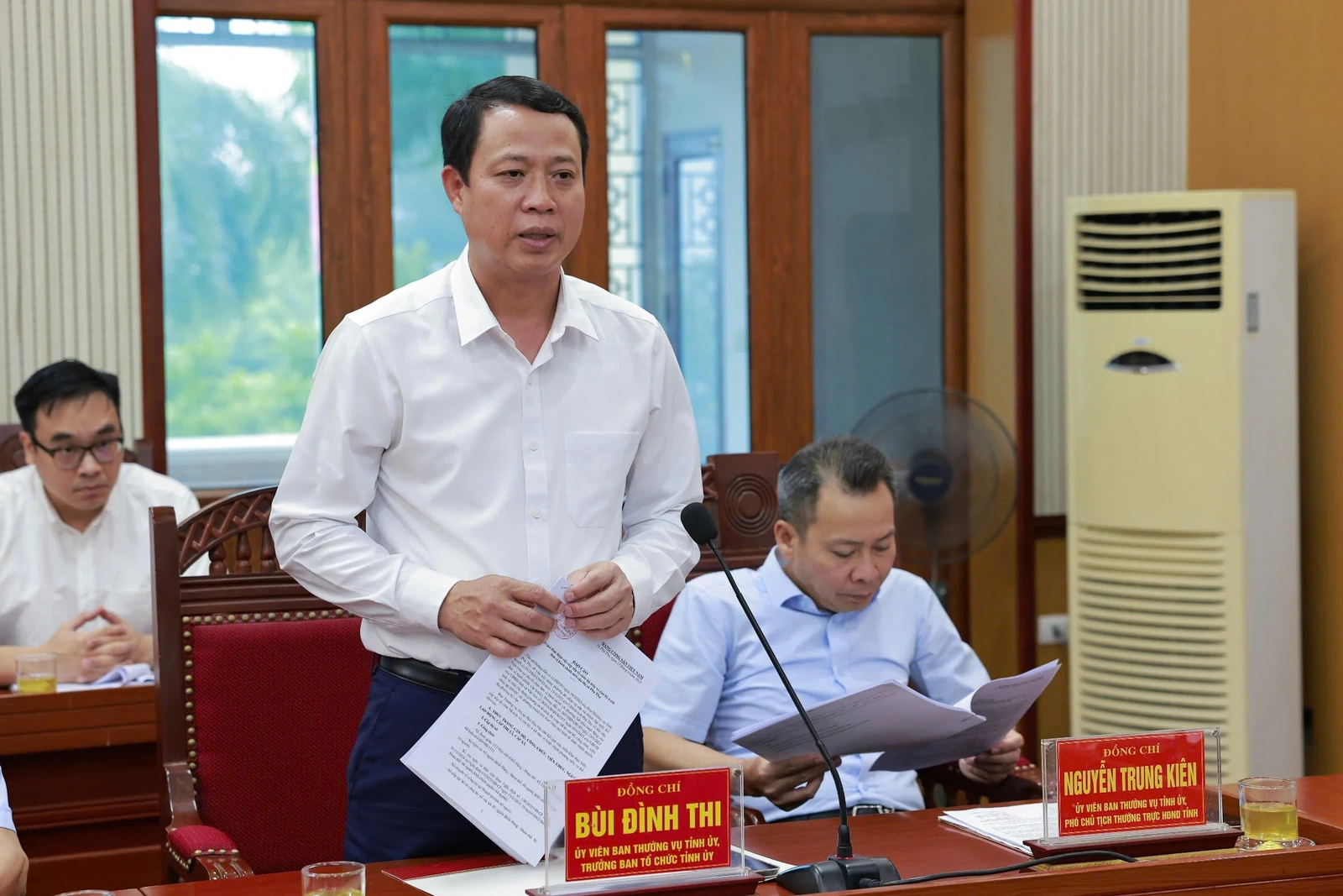 Chủ tịch UBND tỉnh kiểm tra tiến độ thực hiện sắp xếp, vận hành mô hình chính quyền địa phương 2 cấp