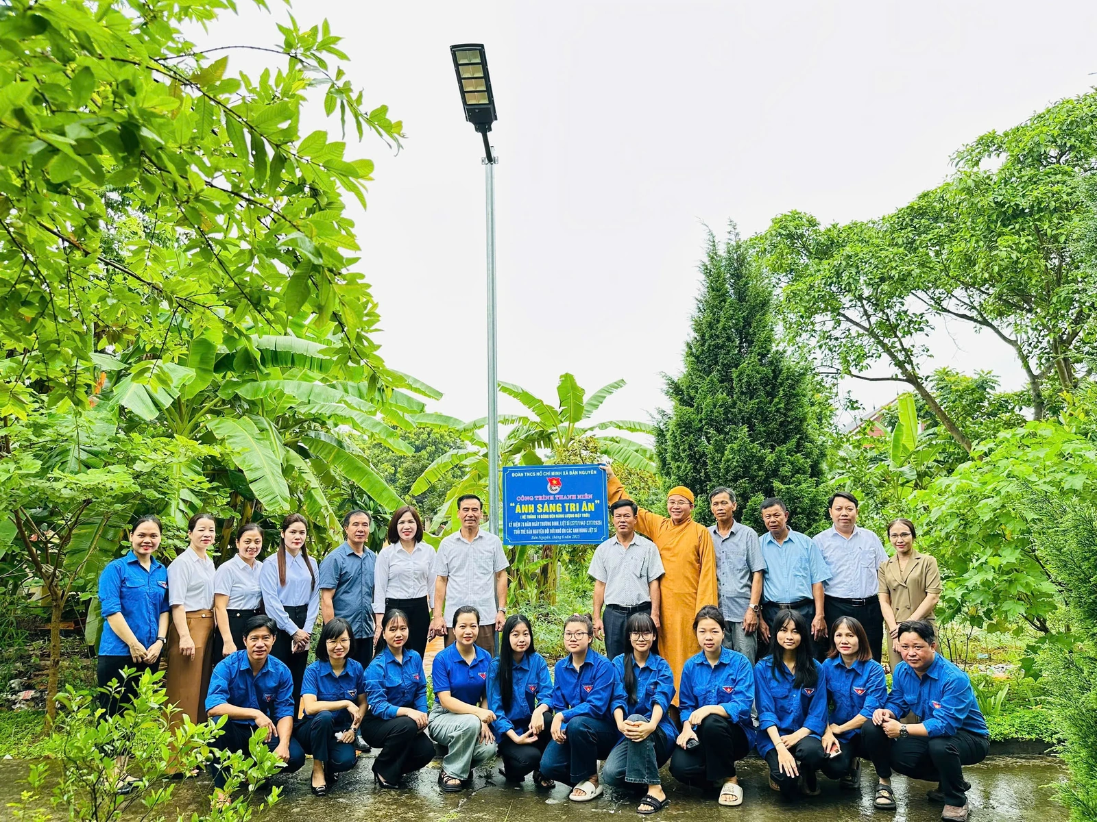 Ra mắt công trình thanh niên “Ánh sáng tri ân”