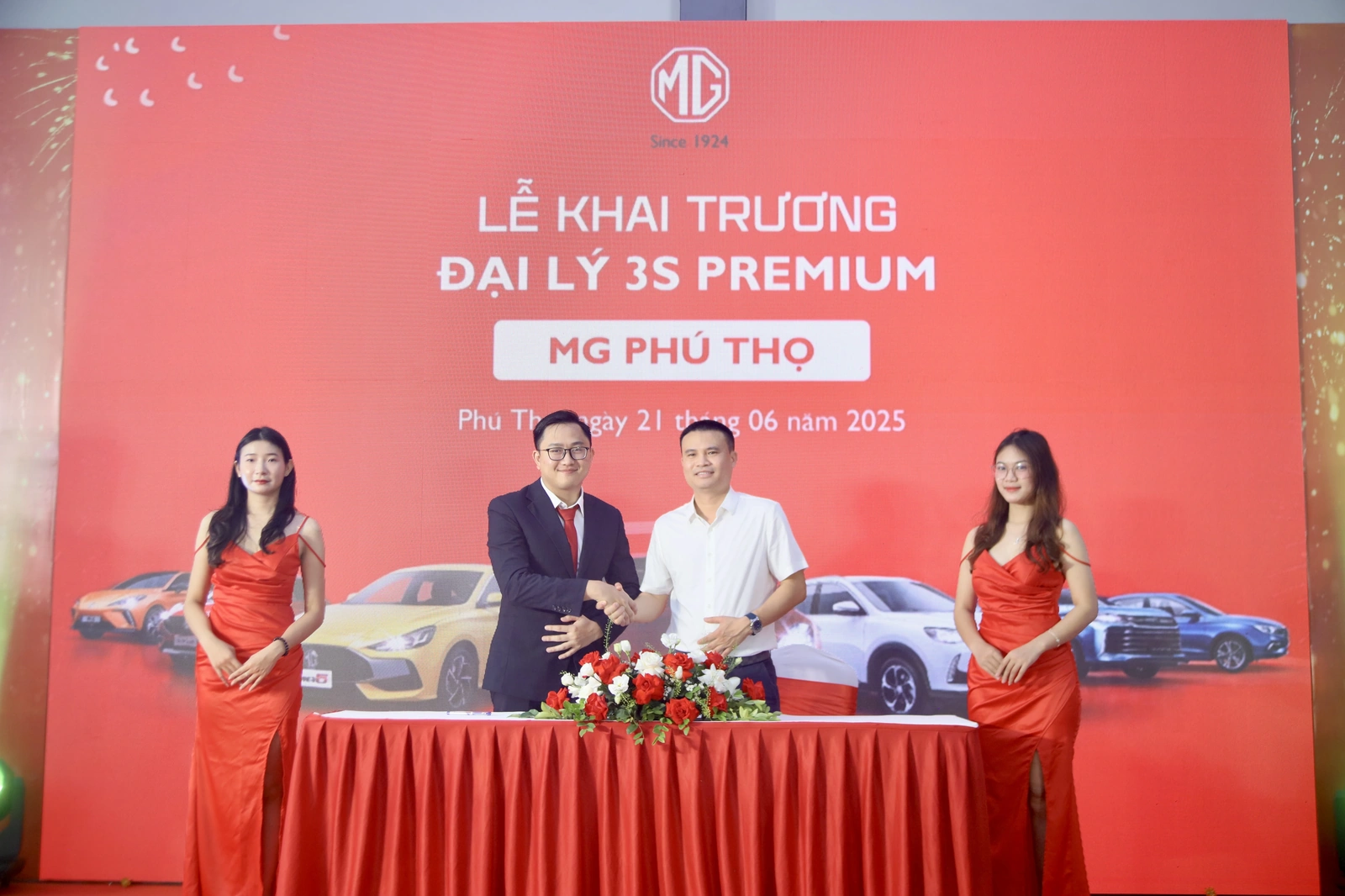 Khai trương Đại lý 3S Premium MG Phú Thọ