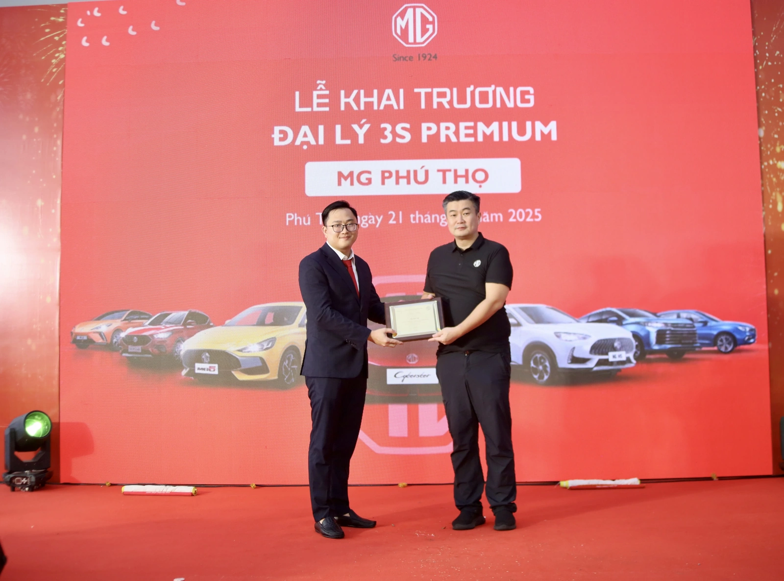 Khai trương Đại lý 3S Premium MG Phú Thọ